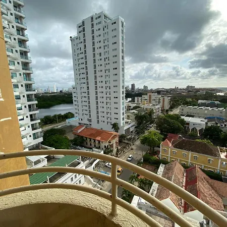 Apto En El Cabrero Con Vista A La Ciudad Amurallada * Cartagena